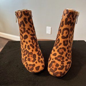 BAMBOO LEOPARD SHOE BOOTS